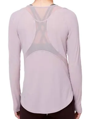 Size 6 Lululemon Sculpt Long Sleeve Powdered Mauve thumbnail 1