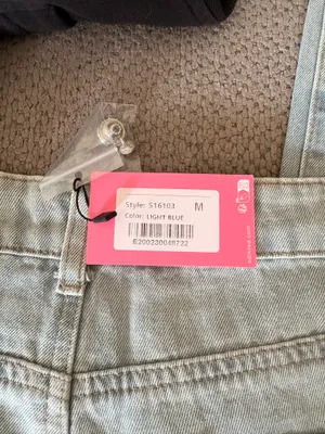 NWT edikted bow jeans  thumbnail 5