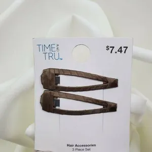 Time and Tru Womens‎ Hair Clip Scarf Hairband Hair Accessory Set thumbnail 3