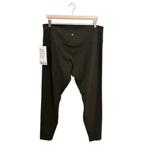 NWT Lululemon Align HR Pant 28” Dark Olive Size 18 Authentic ( SOLD OUT) thumbnail 9