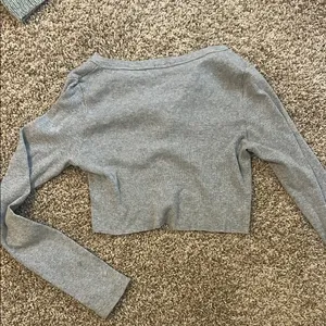 Brandy Melville John Galt Cropped Rib Top thumbnail 3