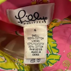 Lily Pulitzer Women’s Pink Flamingo Palm Tree & Golf Vacation Dress thumbnail 7