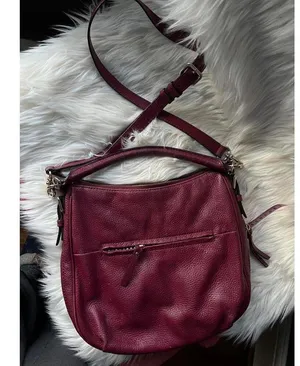 Kate Spade New York Leather Crossbody Bag - Burgundy thumbnail 8