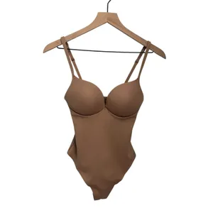 Skims Ultimate Body Push-Up Thong Bodysuit XS sienna New without tags thumbnail 4