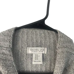 Rachel‎ Zoe Women's Size XS Classic Basic Grey Knit Sweater thumbnail 5