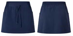 Marika Womens S Navy Athletic Skort Drawstring Golf Tennis Pickleball Activewear thumbnail 1