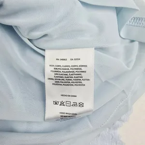 Anthropologie‎ Mare Mare NWT Light Blue Lace Mini Dress XL Sleeveless XL thumbnail 9