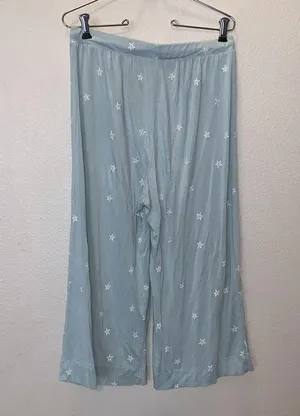 Honeydew Blue Stars Stretchy Capri pajama Pants thumbnail 4
