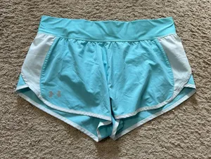 Under Armour Women's UA RUN Speedpocket 3" Running Shorts Size L thumbnail 1
