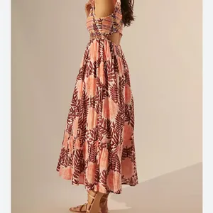 Cecilia Pettersson x Anthropologie Smocked Maxi Dress thumbnail 7