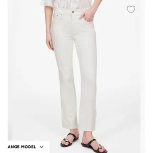 NWT Madewell Mid-Rise Kick Out Crop White Jeans Size 25‎ Denim Pants thumbnail 2
