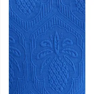 FARM Rio Women's Blue Matelasse Pineapple Belted One-Piece Swimsuit,Medium, $240 thumbnail 6