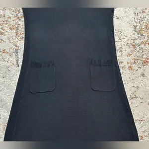 ATHLETA Cowl neck sweater dress with pockets size Small black thumbnail 6