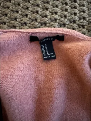 Forever 21 Pink long cardigan thumbnail 5