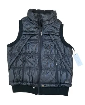 Calvin Klein Black Quilted Puffer Vest thumbnail 1