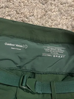 Outdoor Voices RecTrek Zip-Off Pants thumbnail 2