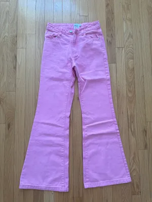 Pink Cascade High-Rise Flare Jeans 12 thumbnail 1