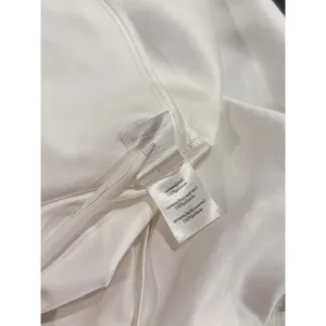 NWT WeWoreWhat Womens Dress White Rose Mini Satin Strapless A Line Party Size 6 thumbnail 9