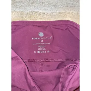Yogalicious Lux Leggings High Waisted Light‎ Purple Size XS Yoga thumbnail 2
