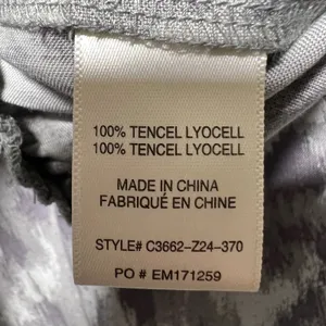 Cloth & Stone Jogger Pants Gray‎ Animal Print Drawstring M Tencel Lyocell thumbnail 8