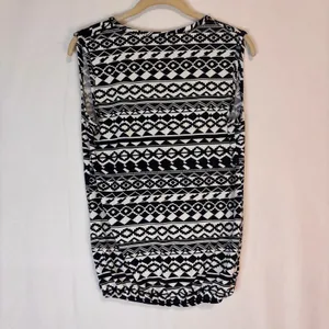 Candid‎ Soul Sleeveless Top Womens M Geometric Tribal Boho Office Southwestern thumbnail 3
