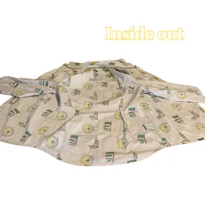 Boden Light Gray W/Yellow & Green London Theme Cotton Button Down Shirt (8) thumbnail 10