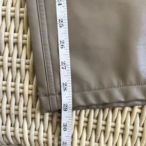 Abercrombie and Fitch Curve Love‎ Vegan Leather 90s Relaxed Pants 6 boho grunge thumbnail 7