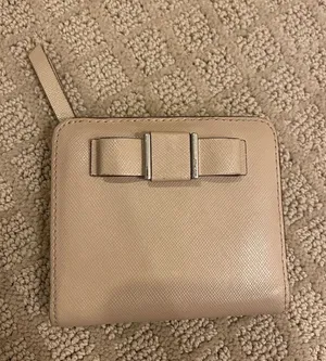 Coach Women’s Bow-Accent Compact Wallet - Nude thumbnail 1