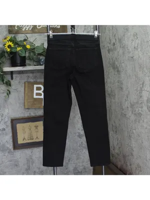 NWT Universal Thread Mid-Rise 80's Slim Straight Ankle Jeans 94627412 Black 2 thumbnail 3