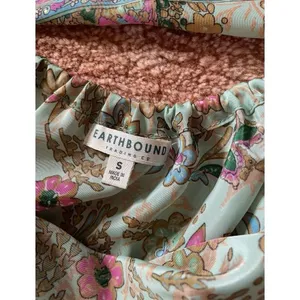 Earthbound Trading Co. Women’s Summer Maxi Tie Open Back Dress Size S thumbnail 4
