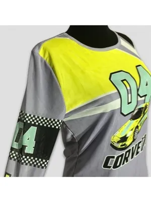 General Motors Corvette Graphic Mini Bodycon Dress Purple M thumbnail 4