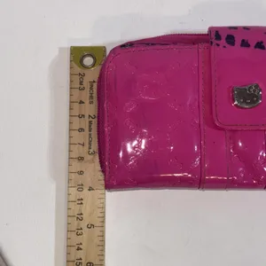 Hello Kitty Vintage Y2K 2009 Loungefly‎ Wallet Pink Patent Leather Collectible thumbnail 8
