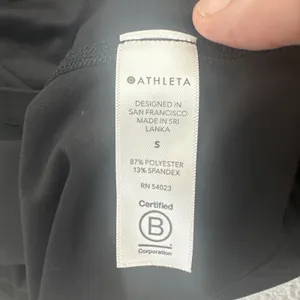 Athleta Nitro Tank Top Black Athletic Athleisure Yoga Women's Small thumbnail 6