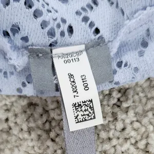 Aerie Lace Bralette Womens S Blue Padded Adjustable Crossed Strap Lingerie Top thumbnail 4
