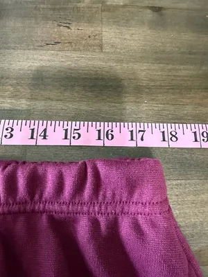 NEW Maroon Pull On Waist Open Straight Leg Sweatpants Size 2XL #260786 thumbnail 5