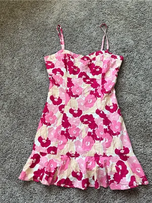 Love Riche Pink Floral Mini Dress thumbnail 3