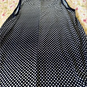 Elegant Black and White Polka Dot Tank Top #057 thumbnail 10