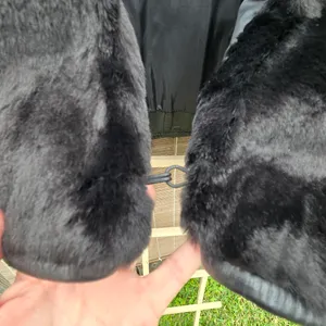 VTG Michael Joseph 🇺🇸 Made Fur&Leather Jacket, M Black Size M thumbnail 8