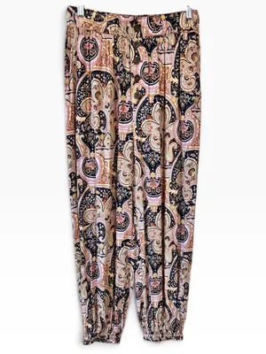 Anthropologie Odette Printed Joggers Paisley thumbnail 2