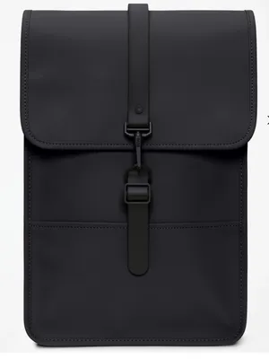 Rains Black Backpack Mini new without tags waterproof thumbnail 3