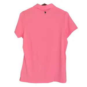 NEW Travels Together With You Polo Shirt Top Bright Pink Women’s Size Small thumbnail 2
