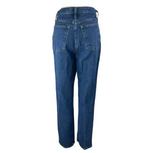 Abercrombie & Fitch 90's Straight Blue Ultra High Rise Denim Jeans Pants Size 8 thumbnail 2
