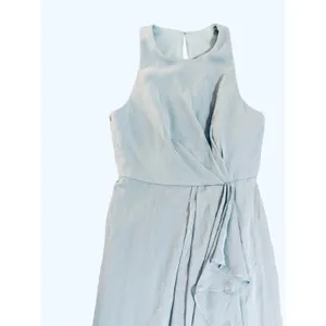 NWT‎ After Six SLEEVELESS CHIFFON DRESS WITH DRAPED FRONT SLIT Size 4 Regular thumbnail 4