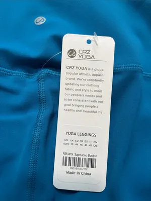 CRZ Yoga cropped leggings NWT (20”) size XL thumbnail 4