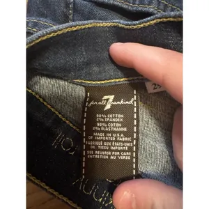 7 For All Mankind‎ Jeans Women’s 29 Blue The Skinny Crop Roll Stretch Preppy thumbnail 7