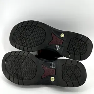 Ariat Slide Sandals Open Toe Slip One Strappy Casual Leather Black 9.5B thumbnail 6