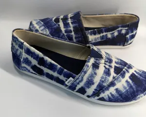 TOMS Women's Alpargata Flats Navy‎ Tie Dye Size 7 thumbnail 1
