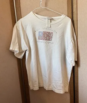 All American Grandma Flag Graphic Tee - Large thumbnail 1