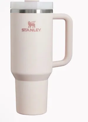 Stanley Flowstate H2.0 Quancher Tumbers Rose Quartz 30Oz NIB thumbnail 1