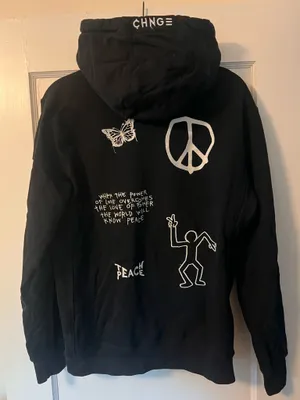 Chnge Patch Sweatshirt Black Size M thumbnail 3